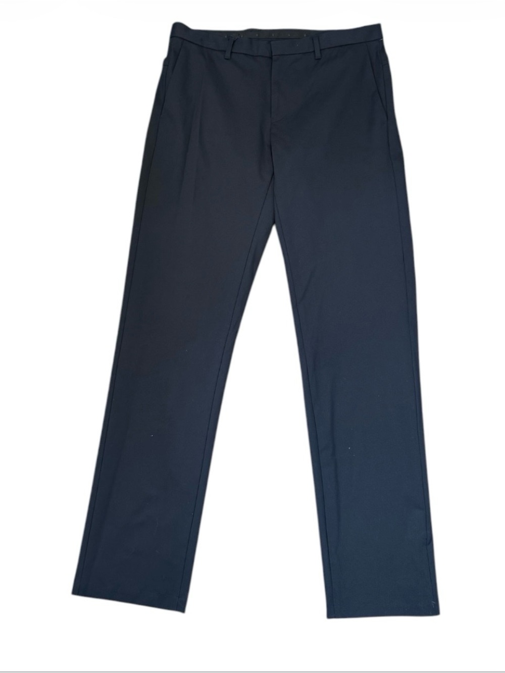 Ministry of Supply Dark Blue Dress Trousers Mens Kinetic Pant Size 34x34 Stretch